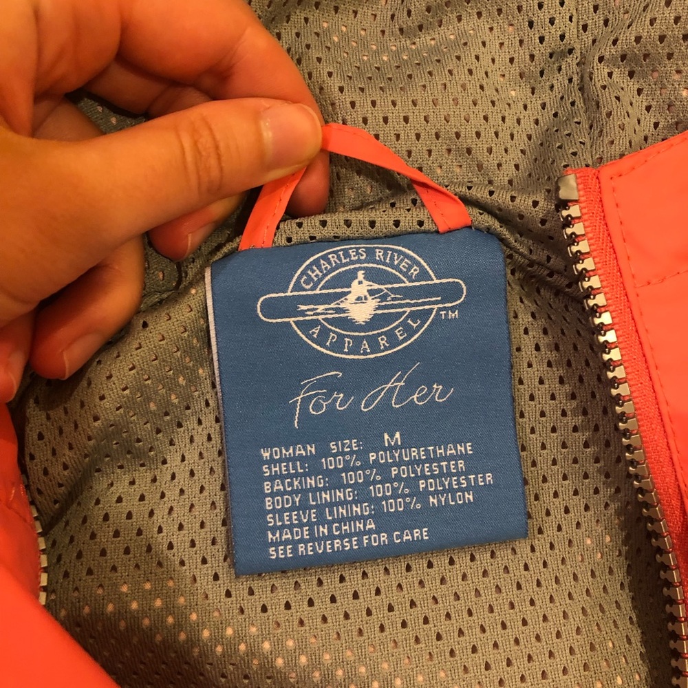 Charles River Women’s New Englander Rain Jacket - Picture 6 of 8